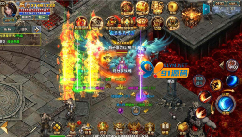 【传奇霸业白日门】冰雪战魂一键即玩服务端+GM后台+外网教程-91源码网