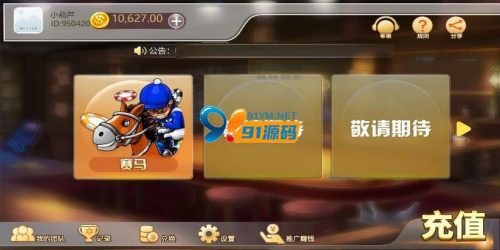 H5赛马娱乐游戏源码-91源码网