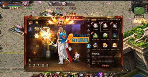 【魔域】新端恶魔在线第三版+商业端+内置安卓互通APP+免虚拟机+GM工具-91源码网